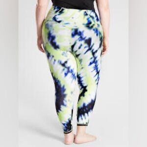 ATHLETA ELATION TIE DYE 7/8 TIGHT